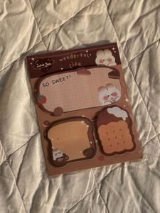 cute bunny sticky note