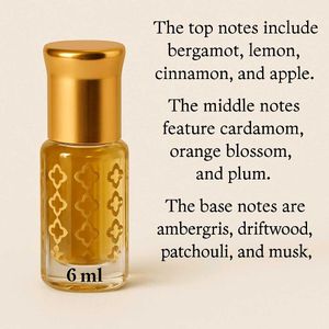 6ml Perfume Oil - Warm & Spicy Scent