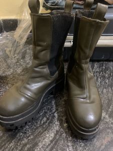 H&amp;M leather boots