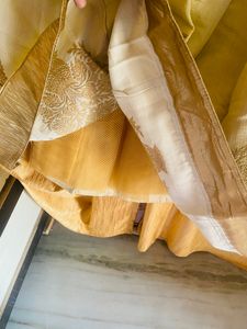 Gajri With Golden Color Gaune Dress