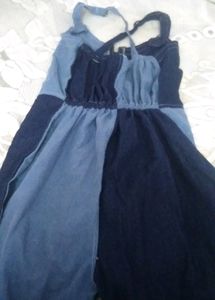 Dungaree With Black Tshirt
