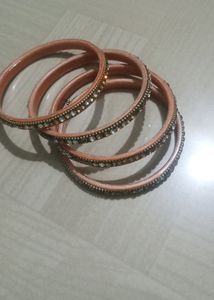 2 Colors  Stone Bangles