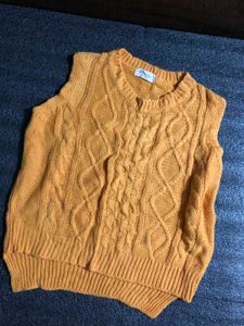 Cable Knit Sweater Vest