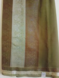 New Olive Green Saree