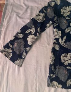 KURTI WITH BELL BOTTOM SLEEVES