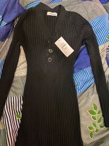 Bodycon Wool Dress