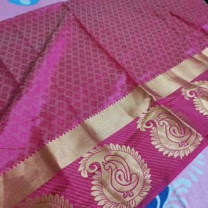 Green &amp; Pink Colour Saare