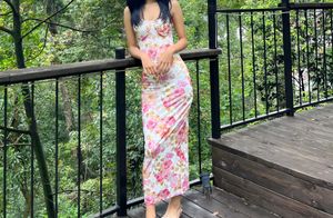Printed Bodycon Dress