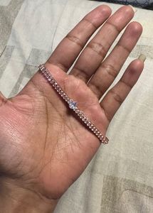 Rose Gold Rhinestone Bracelet