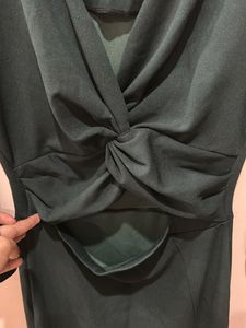 Elegant Green Maxi Dress