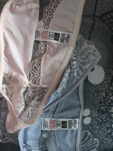 brand new Lace Trim Panties - Set of 2
