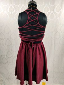 Backless Red Sexy One Piece