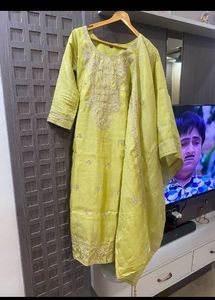 Elegant Green Kurta Set