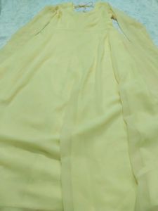 Yellow Anarkali
