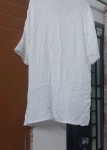White Long Top
