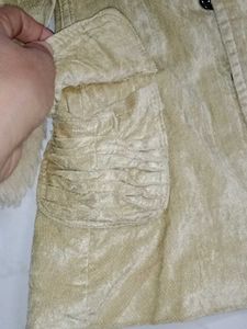 Vintage Style Faux Fur Collar Coat