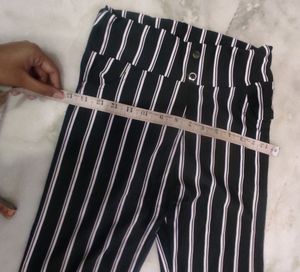 Black Strip Jogger