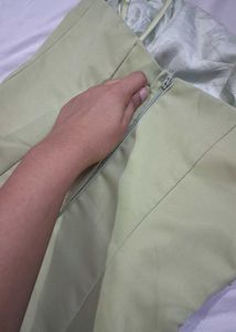 Valerie x Hansel &amp; Gretel Olive Garden Ruffle Gown