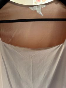 H&amp;M Squared Neck Jersey Top