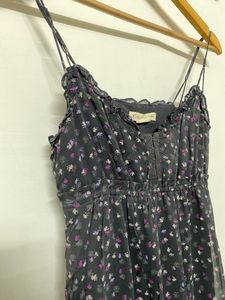 american eagle mid length dress
