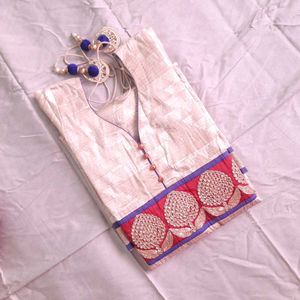 Elegant Golden Embroidered Kurta