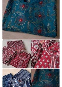 SingleKurta+2Set Combo🍓✨️💗🦋