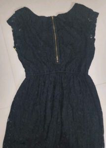 Elegant Black Lace Dress