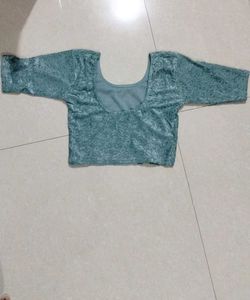 Lycra Blouse TEAL colour Free Size