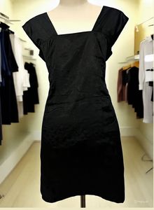 Pintrest Vintage Black Velvet Mini Dress