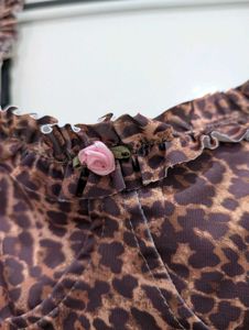 Leopard Print Top - Used Only Once