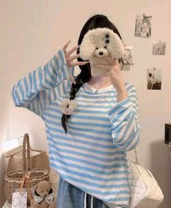 Striped Long Sleeve Top