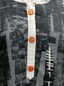 BLACK KURTA