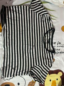 Striped Black & White T-Shirt