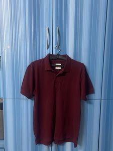 Maroon Polo Shirt- L Size