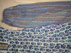 Blue Anarkali Kurta  Myntra