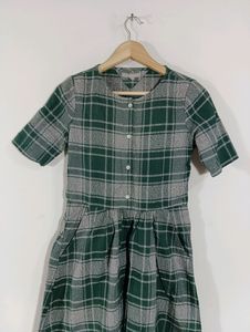 Multicolor Checks Casual Dress (Women)