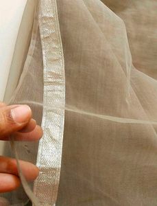 Black And Gray Saree