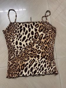 Leopard Print Cami Top