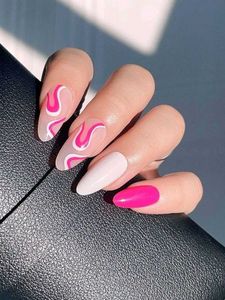 Funky Press On Nails 💚