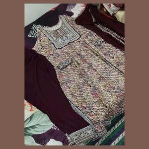 Wine🍷 three Pieces Suit 💕