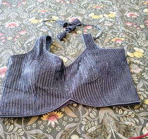 Sleeveless Saree Blouse