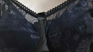 Elegant Black Lace Bra