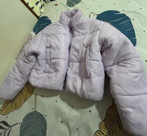 Lavender Puffer Jacket