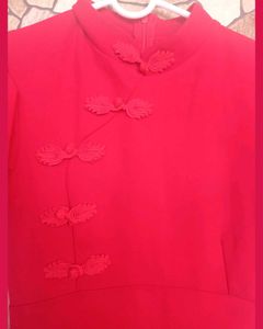 Elegant Red Qipao dress