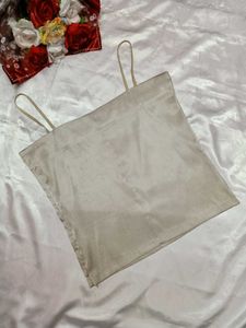 Formal Satin Cami Top