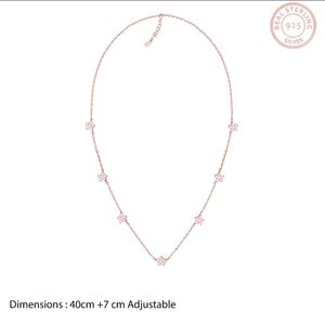 Giva 925 Real Silver Star Necklace Set