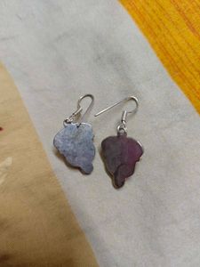 Real Ruby Earrings