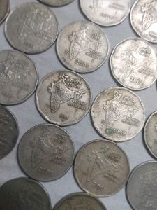Rare Old 2rupee Coin 100 Pcs