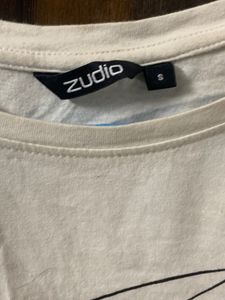 Zudio white tshirt