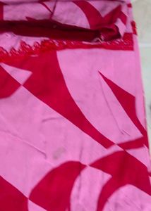 Pink &amp; Red Floral kurta set